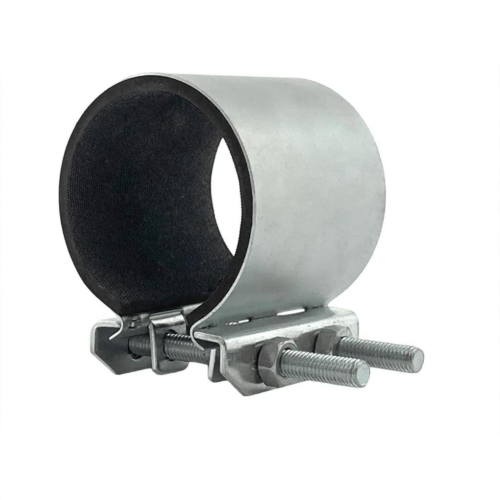 Хомут ремонтный односторонний трубный стальной оцинкованный Сансфера 28х20х70 мм