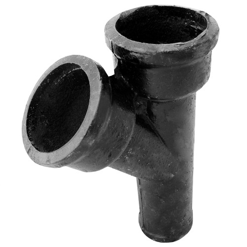 Тройник чугунный канализационный косой Ду 150-150 45гр б/н ГОСТ 6942-98 в Нижнем Новгороде