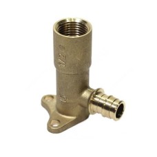 Водорозетка бронзовая Дн 20-3/4" ВР (ВН) L=42мм для PE-X труб короткая RAUTITAN RX+ Rehau