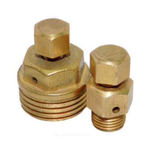 Воздухоотводчик ручной латунный Ду-15 (1/2") Ру-10 НР (НАР) угловой Цветлит ВО-1,0 в Нижнем Новгороде