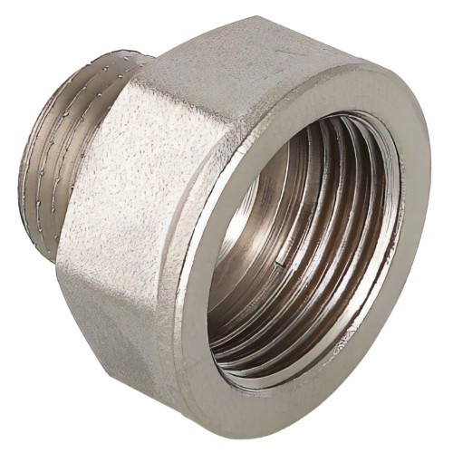 Футорка нержавеющая обратная НР-ВР Ру 16 AISI 304 15 мм 1/4"