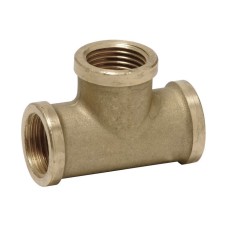 Тройник латунный переходной ВР (ВН) Aquasfera 10 мм 1/2"