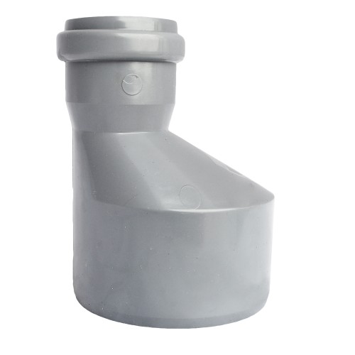 Переход канализационный PP-M эксцентрический белый Дн 110-50 бесшумный б/нап в/к RTP (РосТурПласт) в Нижнем Новгороде