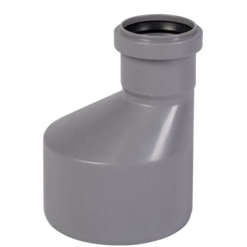 Переход канализационный PP-H на чугун серый Дн 110-124 б/нап без манжеты VALFEX в Нижнем Новгороде