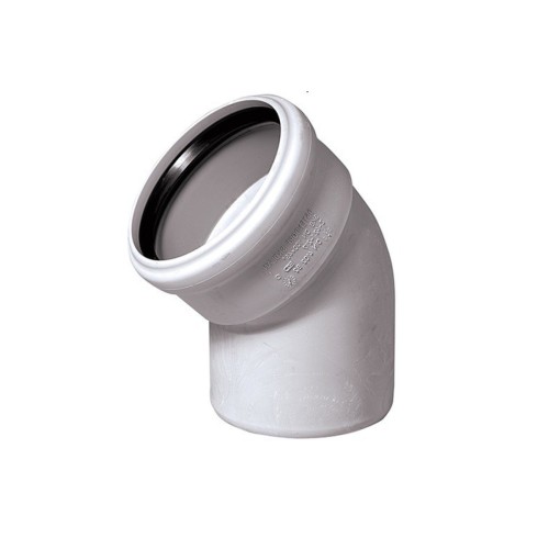 Отвод канализационный PP-M белый Дн 110 30гр бесшумный б/нап в/к RTP (РосТурПласт) в Нижнем Новгороде