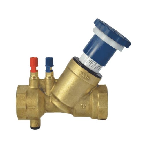 Клапан балансировочный латунный ручной с внутренней резьбой 2,5 МПа OR 20 мм в Нижнем Новгороде