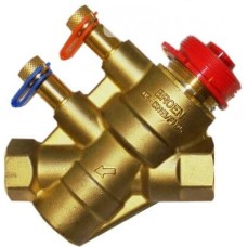 Клапан балансировочный латунный автоматический с внутренней резьбой 2,5 МПа Ballorex Dynamic Broen 32 мм