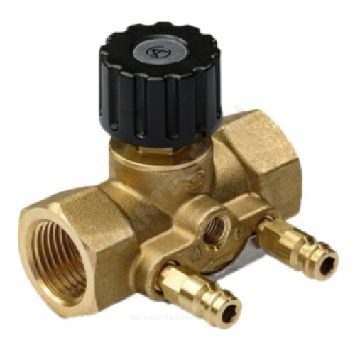 Клапан балансировочный латунный ручной с внутренней резьбой 1,6 МПа Aquasfera EURO Aquasfera 20 мм в Нижнем Новгороде