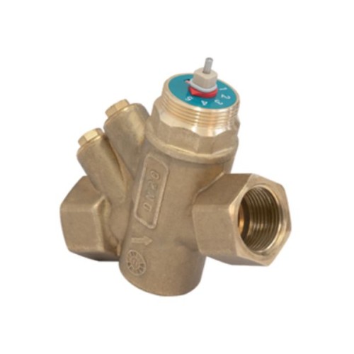 Клапан балансировочный латунный комбинированный с внутренней резьбой 2,5 МПа R206AM Giacomini 15 мм в Нижнем Новгороде