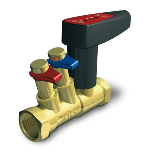 Клапан балансировочный латунный ручной с внутренней резьбой 2,5 МПа Ballorex Venturi FODRV Broen 20 мм в Нижнем Новгороде