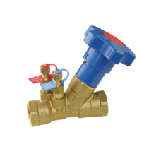 Клапан балансировочный латунный ручной с внутренней резьбой 2,5 МПа VIR 9515 АДЛ 25 мм