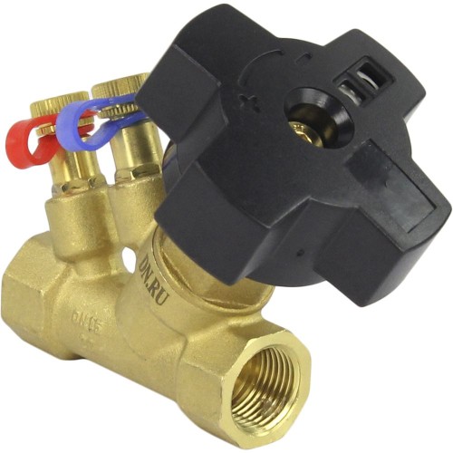 Клапан балансировочный латунный ручной с внутренней резьбой 1,6 МПа MVT-R LF Ридан 20 мм в Нижнем Новгороде