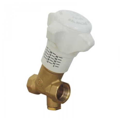 Клапан балансировочный латунный ручной с внутренней резьбой 2,5 МПа R206B-1 Giacomini 20 мм в Нижнем Новгороде