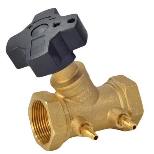 Клапан балансировочный латунный ручной с внутренней резьбой 1,6 МПа MNT-R Ридан 15 мм в Нижнем Новгороде