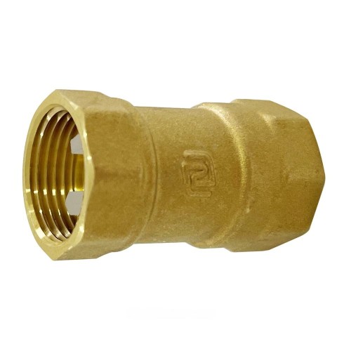 Клапан обратный латунный осевой пружинный с внутренней резьбой EPDM 1,6 МПа Эко 15 мм 1/2" в Нижнем Новгороде