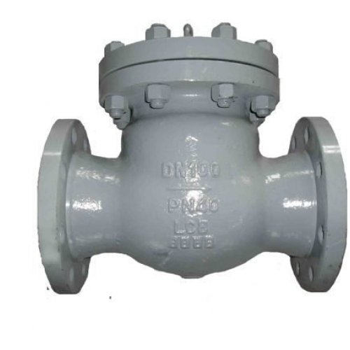 Клапан обратный стальной поворотный фланцевый 4,0 МПа 19с53нж 100 мм в Нижнем Новгороде