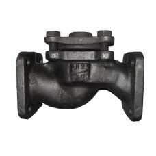 Клапан обратный чугунный подъемный фланцевый 1,6 МПа 287A Zetkama 100 мм