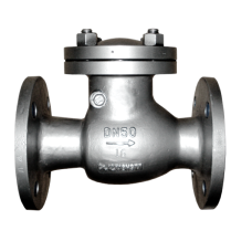 Клапан обратный стальной поворотный фланцевый 1,6 МПа 19с76нж 100х350 мм