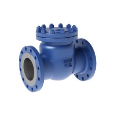 Клапан обратный стальной поворотный фланцевый 1,6 МПа 19лс76нж ЧАЗ 50х230 мм ГОСТ 33423-2015