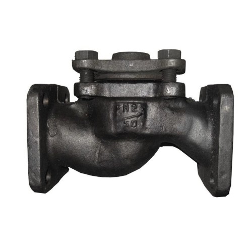 Клапан обратный чугунный Y-тип фланцевый 1,6 МПа 16ч6п 80х310 мм в Нижнем Новгороде