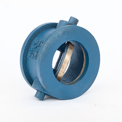 Клапан обратный чугунный Y-тип межфланцевый 1,6 МПа 19ч21бр Мегастрой 50х60 мм в Нижнем Новгороде