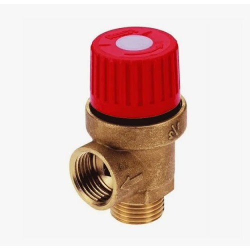 Клапан предохранительный латунный пружинный с внутренней резьбой Prescor Flamco 32 мм 1" в Нижнем Новгороде
