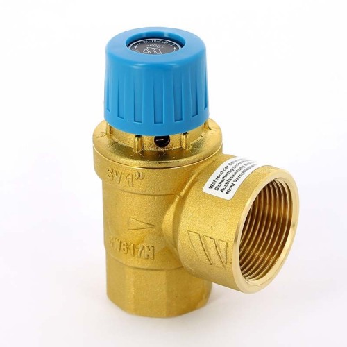 Клапан предохранительный латунный пружинный с внутренней резьбой Prescor B Flamco 20 мм 3/4" в Нижнем Новгороде