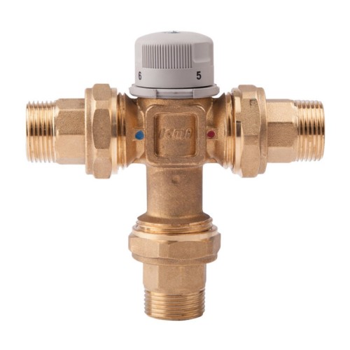 Клапан смесительный латунный термостатический седельный с наружной резьбой 1,0 МПа Icma 15х124 мм в Нижнем Новгороде