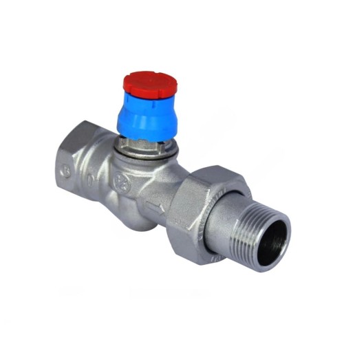 Клапан термостатический прямой Ду-15 (1/2") Ру-10 ВР-НР (ВН-НАР) с преднастройкой TR.722 MVI в Нижнем Новгороде