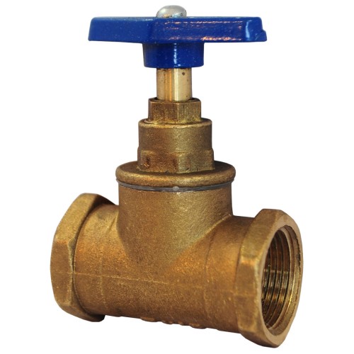 Клапан запорный латунный с внутренней резьбой 1,6 МПа 15б3р Цветлит 32х83 мм ТУ 206-3973235-01-93 в Нижнем Новгороде