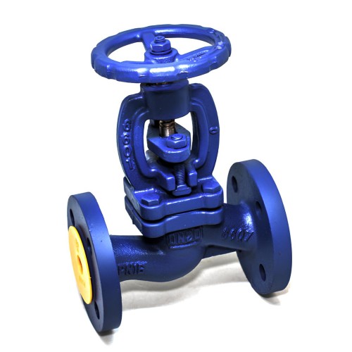 Клапан запорный сальниковый чугунный фланцевый 1,6 МПа 215A Zetkama 300х850 мм в Нижнем Новгороде