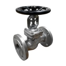 Клапан запорный сильфонный нержавеющий фланцевый 4,0 МПа KV35 Гранвент 65 мм