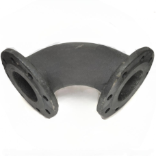 Колено фланцевое УФ Ду-700 (L=600) ВЧШГ с ЦПП цинк+AL ГОСТ ISO 2531-2012