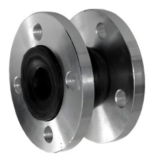 Компенсатор резиновый маслобензостойкий фланцевый ABRA 50х105 мм