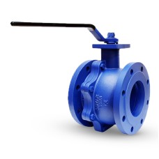 Кран чугунный фланцевый Ду-25 Ру-16 L=125мм полнопроходной Ридан КШЧ