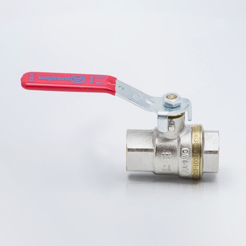 Кран запорный латунный стандартнопроходной с ручкой-бабочкой ВР (ВН) Ру 40 RTP (РосТурПласт) 20 мм 3/4" в Нижнем Новгороде