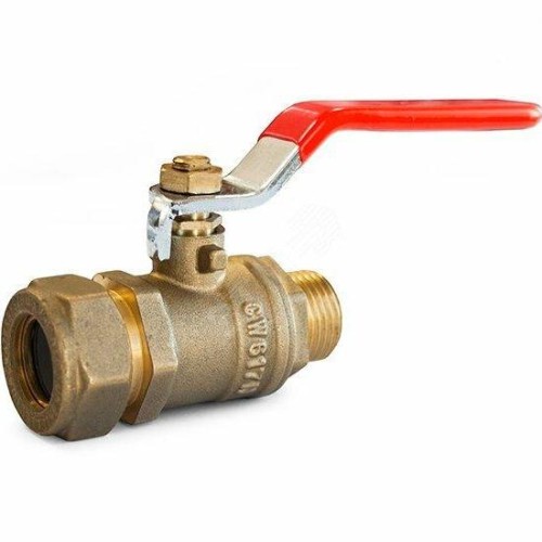 Кран запорный латунный стандартнопроходной с ручкой-рычагом ВР-НР Ру 16 ПРАКТИК 121 ГАЛЛОП 20 мм 3/4" в Нижнем Новгороде