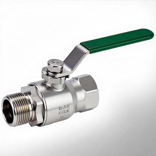 Кран запорный латунный стандартнопроходной с ручкой-рычагом ВР-НР Ру 42 R254WL Giacomini 10 мм 3/8" в Нижнем Новгороде