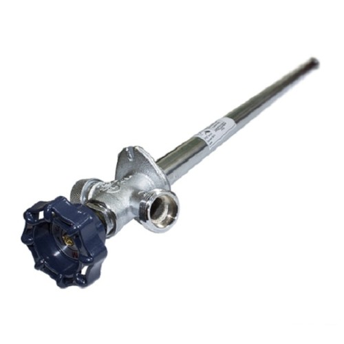 Кран запорный латунный незамерзающий стандартнопроходной без штуцера маховик НР Ру 10 15х350 мм 3/4" в Нижнем Новгороде