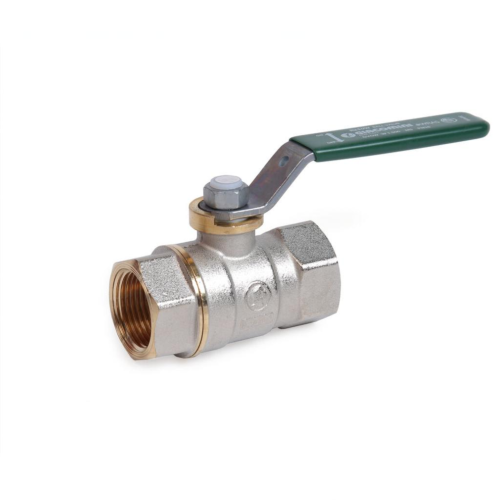 Кран запорный латунный полнопроходной с ручкой-рычагом ВР (ВН) Ру 42 R950W Giacomini 15 мм 1/2" в Нижнем Новгороде