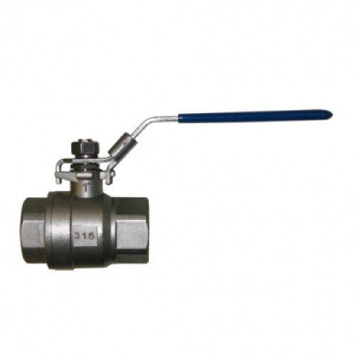 Кран запорный нержавеющий ВР (ВН) стандартнопроходной ручка-рычаг Ру 63 Benarmo 10 мм 3/8" в Нижнем Новгороде