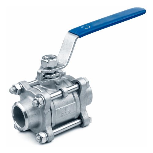 Кран запорный нержавеющий под приварку полнопроходной ручка-рычаг Ру 63 AISI 316 BV17 АДЛ 50 мм в Нижнем Новгороде