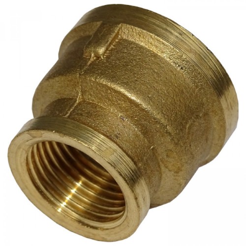 Муфта латунная переходная ВР (ВН) STOUT 4 мм 1/8"