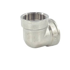 Угольник латунный с ребордой ВР-НР Aquasfera 15 мм 1/2"