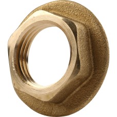 Контргайка латунная с ребордой ВР (ВН) 15 мм 1/2"