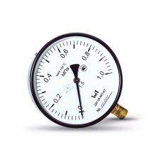 Манометр радиальный диаметр 100мм 0-6 кгс/см2 (0-0,6 МПа) G1/2" ДМ05-МП-3У Стеклоприбор