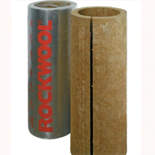 Цилиндр навивной минеральная вата 50/219 L=1м кашированный фольгой ROCKWOOL 100 в Нижнем Новгороде
