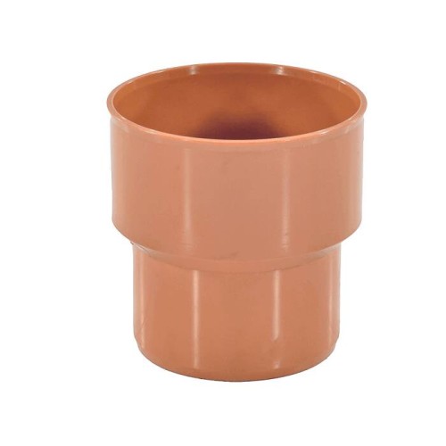 Переход НПВХ (ПВХ) на чугун Дн 110 коричневый безнапорный б/манжеты Ostendorf KGUG в Нижнем Новгороде