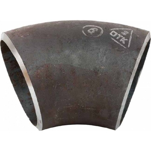 Отвод стальной бесшовный под приварку 45 ° исп. 2 Ст20 40х45х3,5 мм ГОСТ 17375-2001