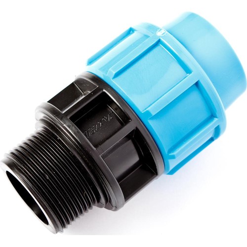 Муфта ПЭ компрессионная Дн 32-1 1/4" Ру-12,5 НР (НАР) Джилекс в Нижнем Новгороде